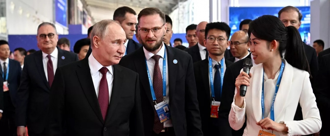 Cận cảnh Tổng thống Nga Putin thăm Cáp Nhĩ Tân (Trung Quốc)
